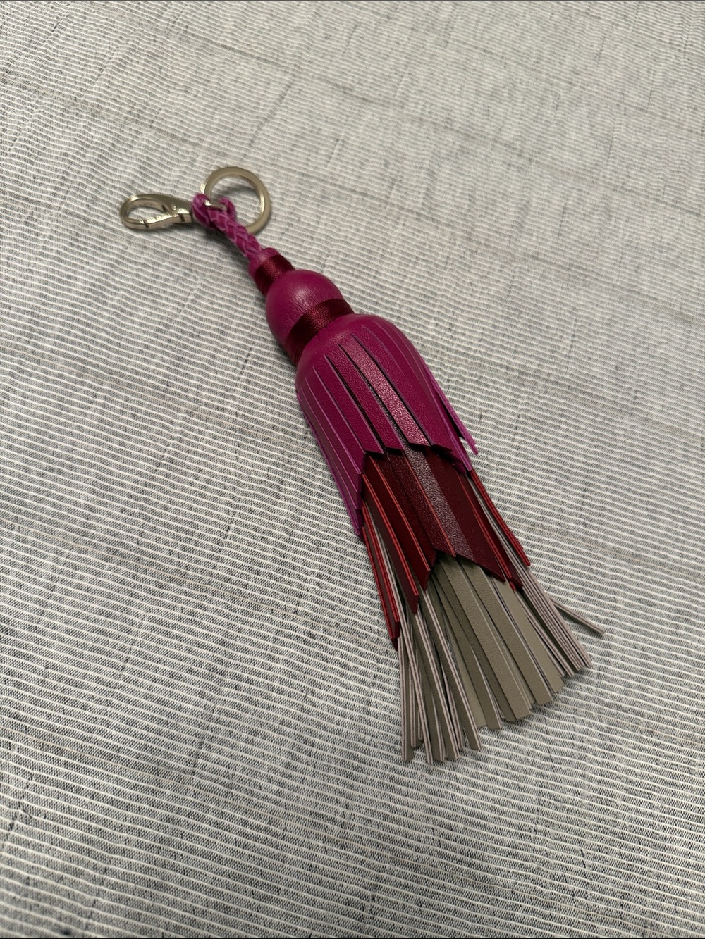 Anya Hindmarch Leather Bag Charm Tassel